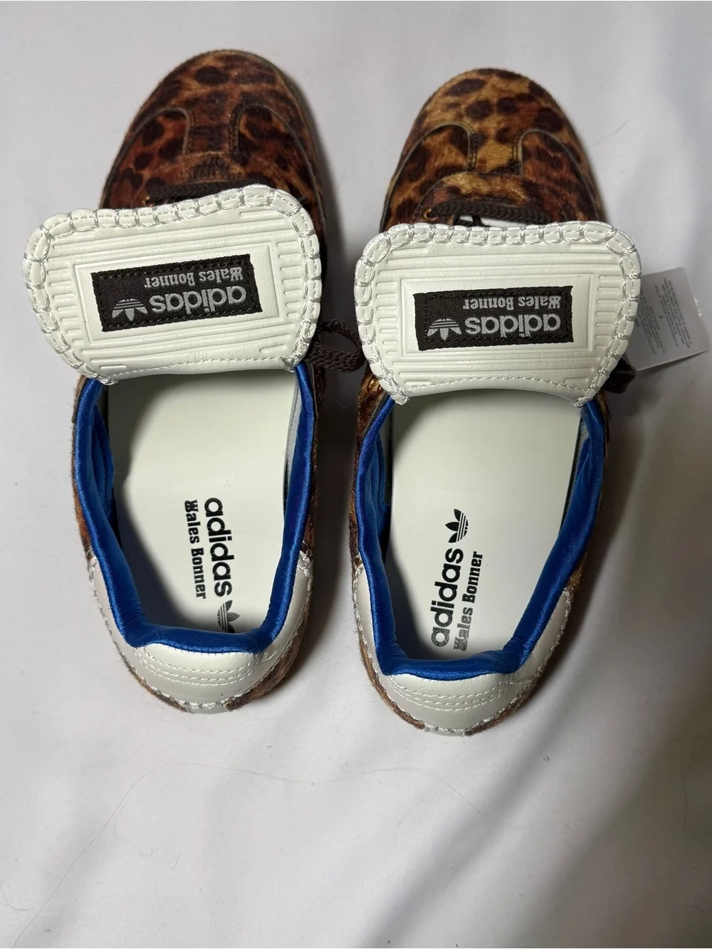 Adidas Originals x Wales Bonner Samba Pony 'Leopard' - Style IE0578 - Size 10